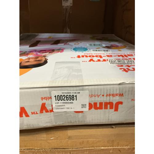 Bright Starts Pretty in Pink Walk-A-Bout Baby Walker - JuneBerry Delight