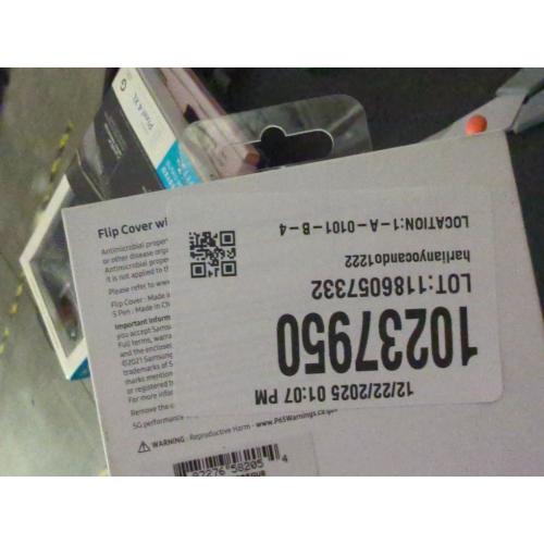 Samsung EF-FF92P - Flip cover for cell phone - black - for Galaxy Z Fold3 5G