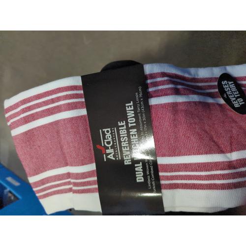 All-Clad Textiles Chili Dual Kitchen Towel 2pk