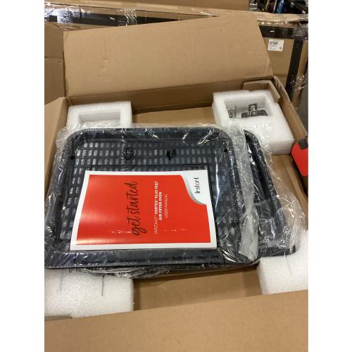 Instant Vortex Plus Black/Silver 10 qt Programmable Digital Air Fryer Oven