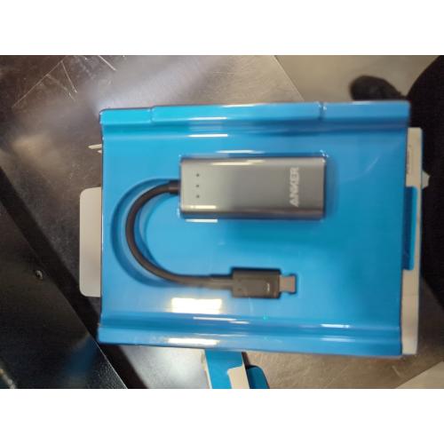 Product new, box inspected Anker USB C to Ethernet Adapter, Portable 1-Gigabit Network Hub, 10/100/1000 Mbps, for MacBook Pro, iPad Pro 2019/2018, ChromeBook, XPS, Galaxy S9/S8, and More