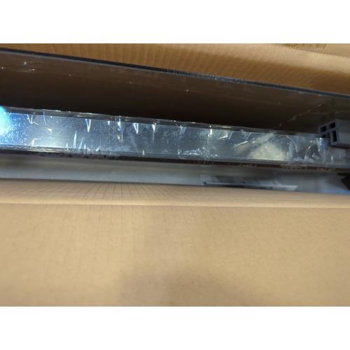 Golf Cart Foldable Windshield 3/16 (5MM) Only Fits Club Car DS 1982-Up with 1×1 Strut Top Tapered or Curved Rail Style, Folding Acrylic Replacement - Tinted (Not Fit Front Straight Up Rail Style)