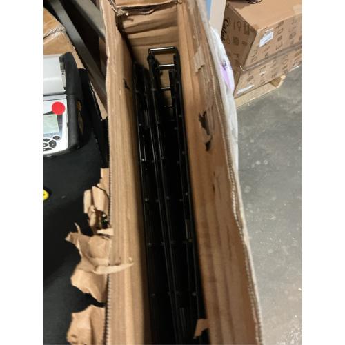 Humane Large Animal Trap Black 42 x 15.7 x 17.7 inch, Easy to Set & Release Animal Trap Cage, Collapsible Live Traps for Dogs, Raccoons, Foxes, Coyotes