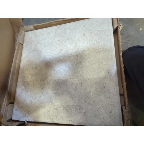 Bernhardt Cordova Side Table Top in Travertine Stone - 460111T (Table Top Only)