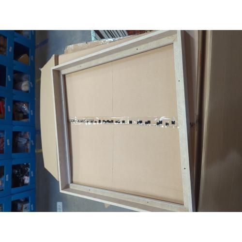 PIXY CANVAS Floater Frame 24x24 for 1.5 inch Deep Canvas Paintings/Canvas Prints/Wood Canvas Panels/Wall Art/Wall Decor/Home Decor/Artwork (Nordic White Oak, 24 x 24 inch, Square)