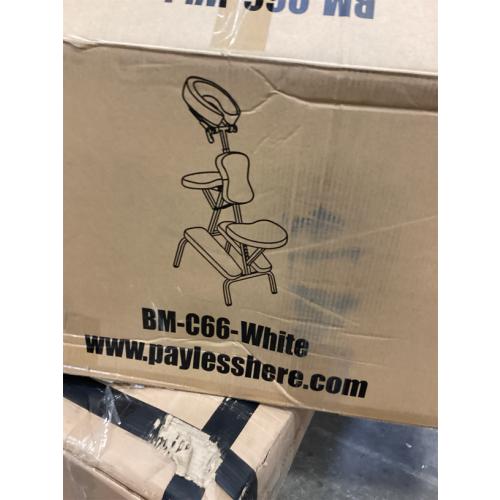 Portable Massage Chair for Tattoo and Spa Foldable Massage Therapy Chair with Adjustable Face Cradle High-Density Cushion Lightweight Design with Carrying Bag Ideal for Salon Use (Black)