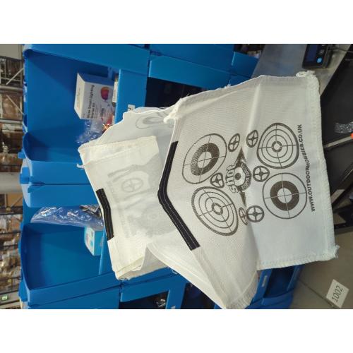 Archery Target Cube Fill Yourself Crossbow Target Will Stop Arrows & Crossbow Bolts at 10ft 2 Finger Removal