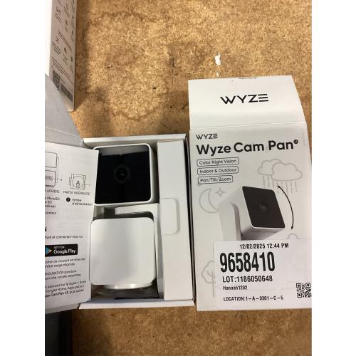 Wyze Pan v3 Wired Indoor/Outdoor 1080P HD Home Security Camera with Privacy Mode