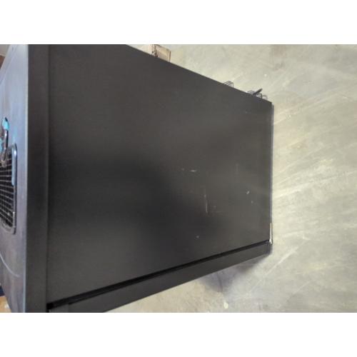 24 Inch Wide Kegerator Conversion Refrigerator for Full Size Keg - Black