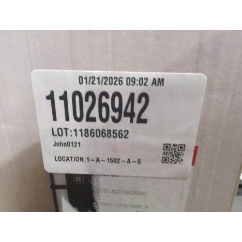 Bella PRO - Perfect Grind Programmable Single-Serve Coffee Maker with Integrated Burr Grinder - Stainless Steel