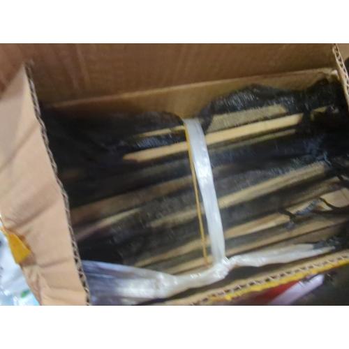 50pcs Black Imitated Silk Fabric Bamboo Folded Hand Fan Bridal Dancing Props Church Wedding Party Favors with Organza Bags