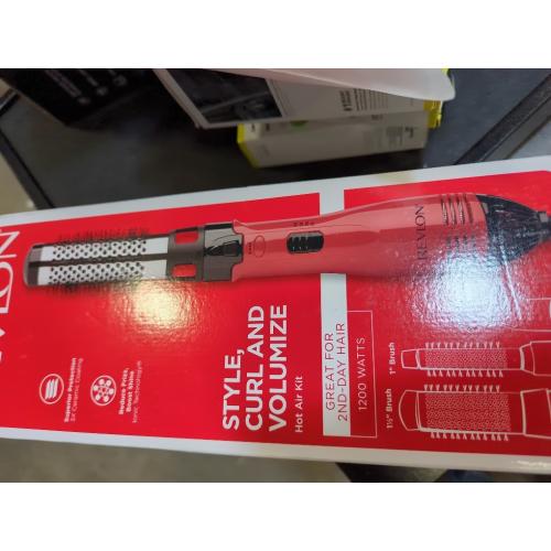 Revlon 1200W Perfect Style Hot Air Kit | Style, Curl, and Volumize, 3 Piece Set