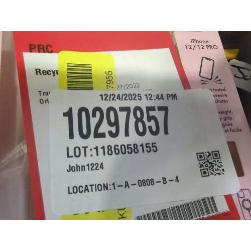 Kate Spade New York - Protective Hardshell MagSafe Case for iPhone 12 and iPhone 12 Pro - Champagne Glitter Ombre