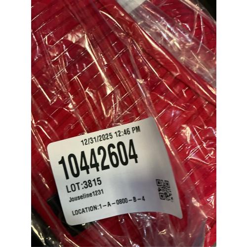 All-Clad Premium Pot Holder & Heating Pad, (2-Pack) Heat Resistant to 500 Degrees, 100% Cotton 10x6.25 for Kitchen and Barbeque, Chili Red