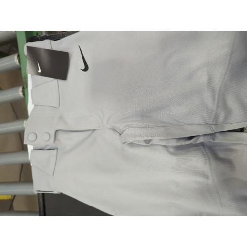 Nike Vapor Select Big Kids' (Boys') Baseball Pants (BQ6443-105, Team White/Team Black/Team Black)