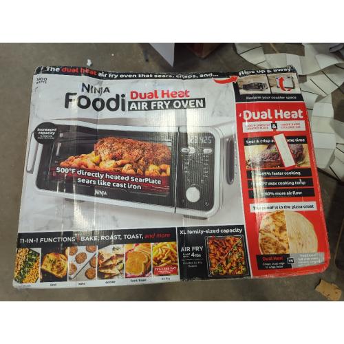 Ninja - Foodi Convection Toaster Oven with 11-in-1 Functionality with Dual Heat Technology and Flip functionality - Silver
