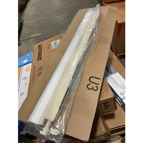 LazBlinds No Tools No Drill Cordless Cellular Shades, Top Down Bottom Up (TDBU) Honeycomb Shades for Home, Light Filtering Thermal Insulation Blinds for Windows, 35 W x 48 H, Beige