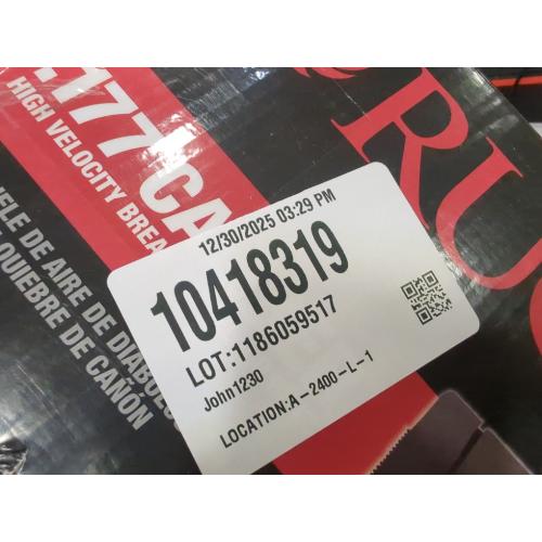 Ruger Blackhawk .177 Caliber Pellet Break Barrel Spring Piston Air Rifle, 1200 Fps with Scope