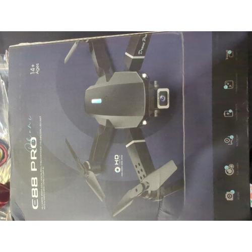 E88 Pro Drone with Camera, 4K HD Dual Camera Foldable FPV Drone Long Flight Time for Kids Beginners(Drone)