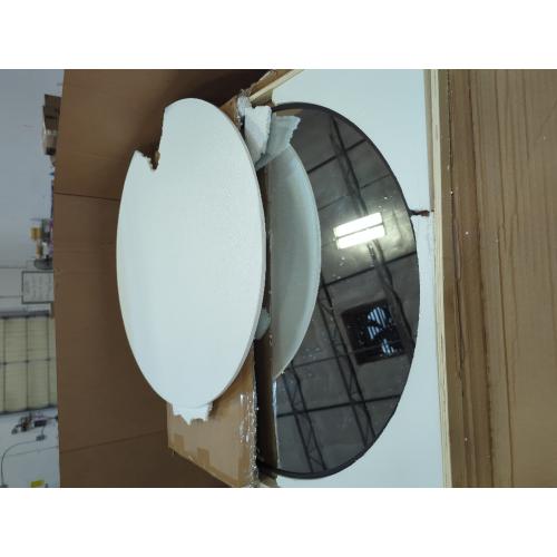 Black 28 CONGUILIAO Black Round Mirror 28 Inch, Circle Wall Mirror, Large Bathroom Mirror, Round Mirror for Vanity, Living Room, Washrooms, Entryways (28in, Black)