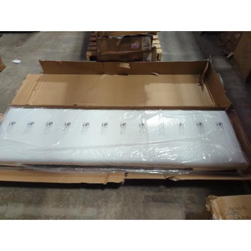 King Bed Frame Wingbacked Cream