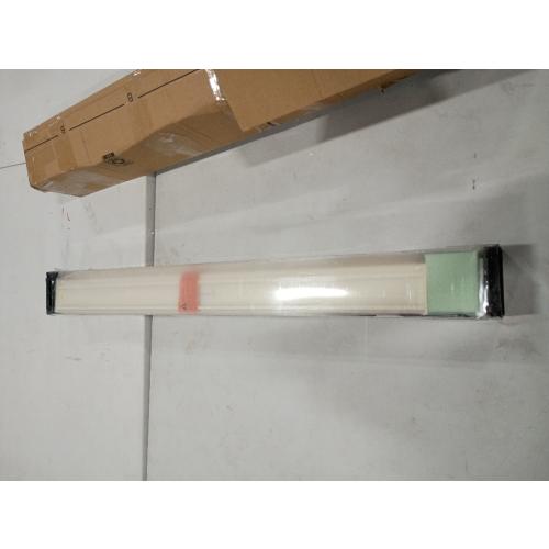 AOSKY Cordless Zebra Blinds for Windows Pull Down Roller Window Shades Dual Layer Light Filtering Privacy for Day and Night, Free-Stop Door Shades for Home Easy to Install (29 W X 72 H, Beige)