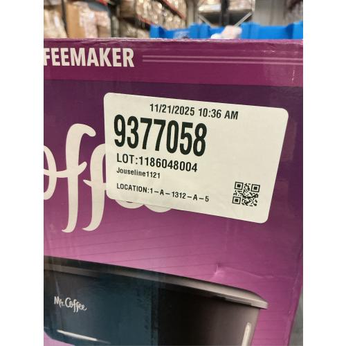 Mr. Coffee 12-Cup Switch Coffee Maker Black