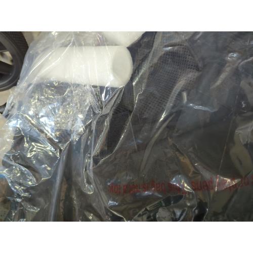 Scout Pet Stroller, 4-Wheel Design for Small/Medium Dogs - One-Button Fold, Adjustable Mesh Windows & Shades, 360° Swivel Front Wheels, Rear Wheel Brake for Safety, Black