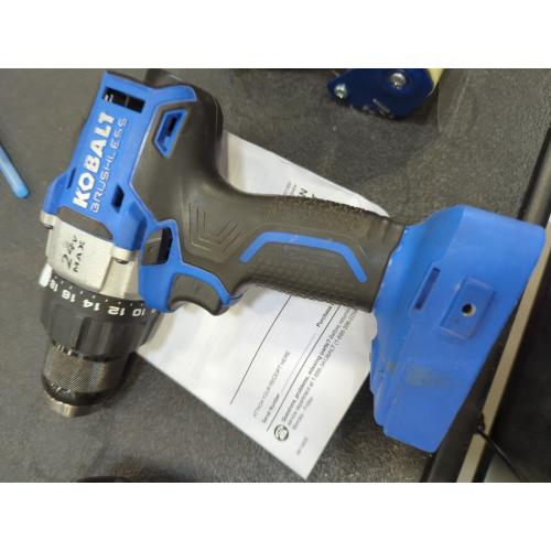 Kobalt 24-Volt Max Lithium Ion (Li-ion) 1/2-in Cordless Brushless Drill with Battery and Soft Case