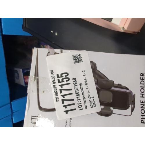 Phone Holders for Your Car, Rear View Mirror Phone Holder, 360° Rotating Car Phone Holder Mount Compatible with All 4-7 iPhone and Android Cell Phones