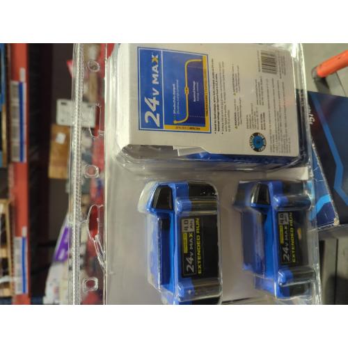 Kobalt 24-V 2-Pack Lithium-ion Battery and Charger (4 Ah)