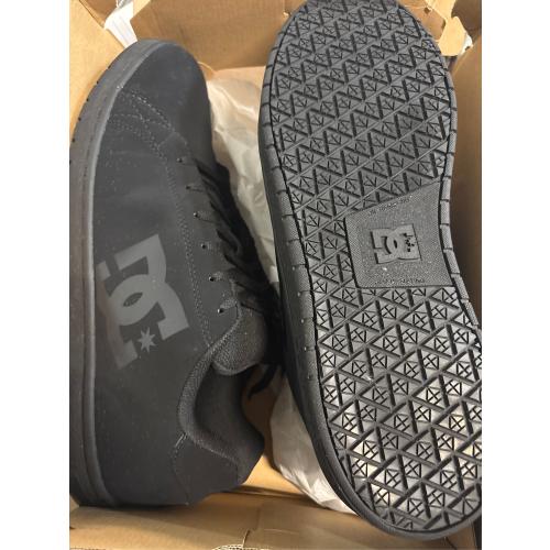 DC Gaveler Casual Low Top Skate Shoes Sneakers Men's Shoes Black/Gum : 14 D - Medium, Leather/Textile