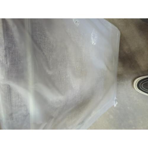 Extra Large Clothes Storage Bins Foldable Metal Frame Storage Box Stackable Linen Fabric Box Organizer Set with Carrying Handles and Clear Window -100L (Gray, 23.6x 16.5x 15.7 Inch)