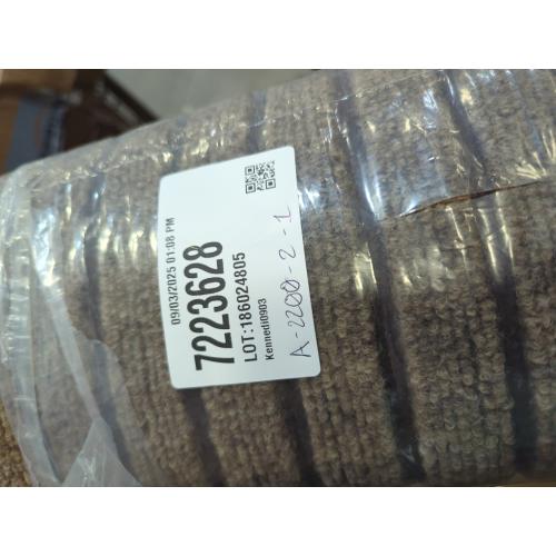 Brown 2ft x 6ft Custom Sizes Runner Rug Indoor Outdoor Utility Carpet Runners, Floor Mats with Non Slip Rubber Backing Waterproof Area Rugs for Hallway Entryway Balcony Garage Stair Laundry Room
