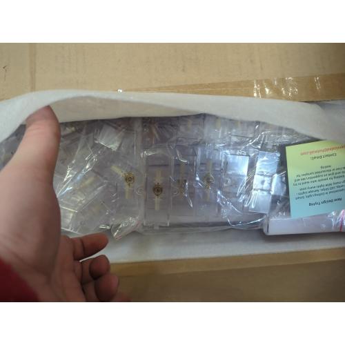 MODERN Hexagon Garage Light: Higher Brightness 720W 86400 Lumens Hexagon Led Garage Light with Rectangle Frame 6500K for Garage, Basement, Warehouse, Auto Beauty Shop, Car Detailing Shop etc. …