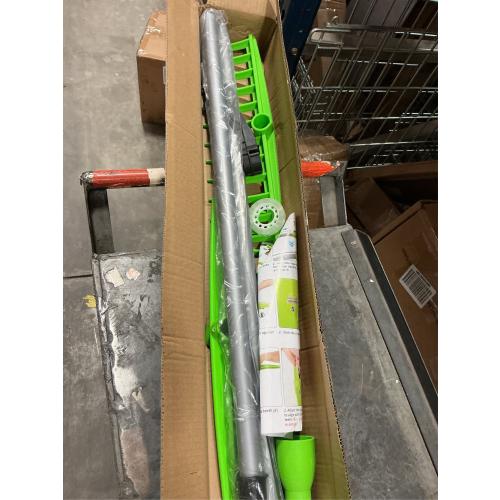 2-in-1 Leaf Grabber Rake, Back Saving Leaf Collector Tool with Long Handle, Efficient Leaf Picker Upper Grabber, Leaves Pickup Shovel for Lawns Yard Work Gardening