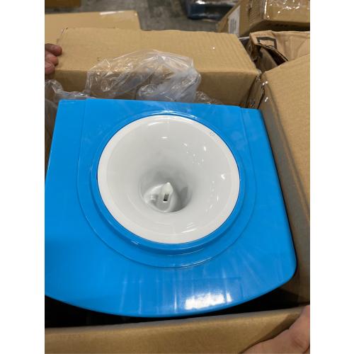 Top Loading Water Cooler Dispenser, Countertop 5 Gallon Hot Cold Water Dispenser for Home and Office, White