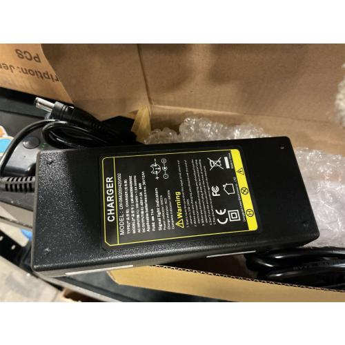 54.6V 2A Fast Charger 7 in 1 Plugs Universal for 48V 13S Lithium Batteries, Pinkind 48V Li-ion Battery Charger Replacement for Razor, Jetson, Voyage, Gotrax, Ninebot,Segway, Hiboy and More