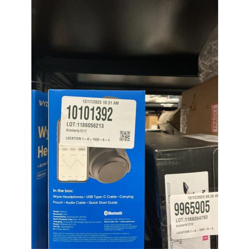 Wyze Noise-Cancelling Headphones - Black / No Travel Case