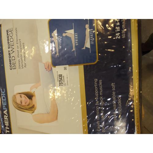 Therapedic Comfort Supreme Wedge Support Pillow