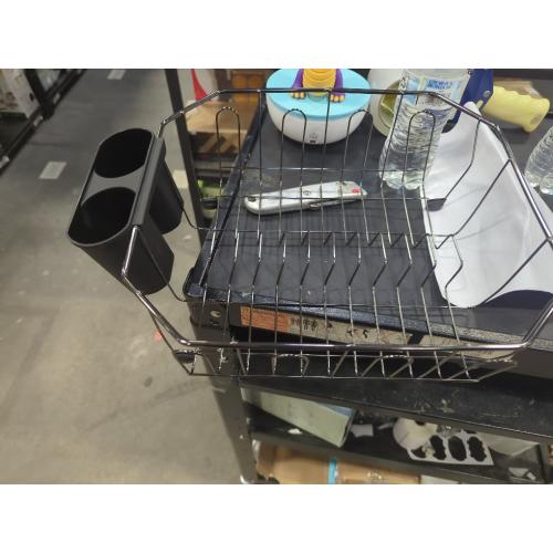 GSlife Small in Sink Dish Drying Rack, Stainless Steel, 13.4 x 11.6