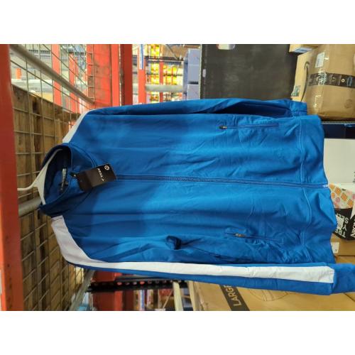 Size M SPORT-TEK Unisex Tricot Sleeve Stripe Track Jacket