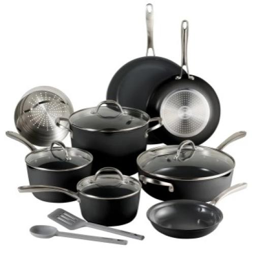Tramontina Ceramic Non-Stick 12-piece Cookware Set with Utensils MISSING ACCESSORIES