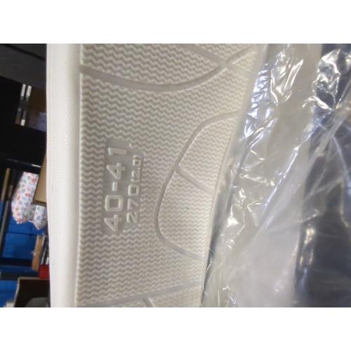 Bevaney Smile Face Slippers for Women - Soft Plush Retro Preppy Slip-on Comfortable Indoor/Outdoor Shoes (yellow size 8.5 - 9)