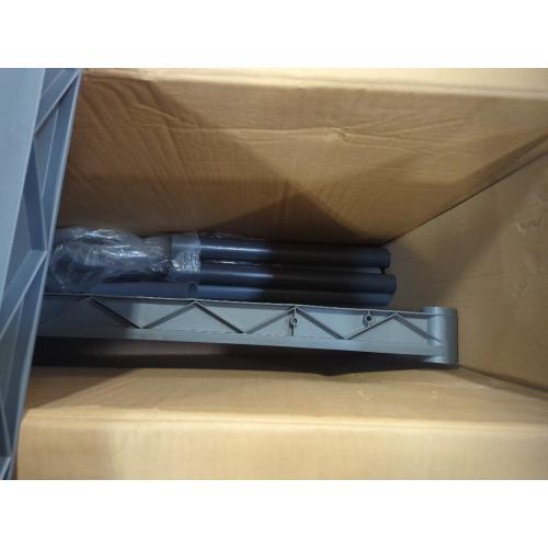 3 tier Grey shelf plastic