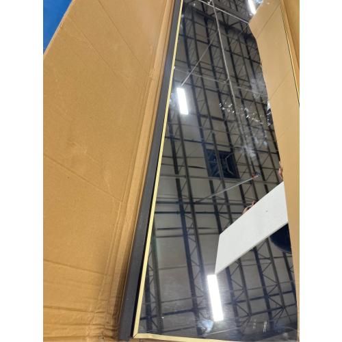 Floor Mirror, Full Length Mirror with Stand, Arched Wall Mirror, Gold Floor Mirror Freestanding, Wall Mounted Mirror for Bedroom Living Room, Gold