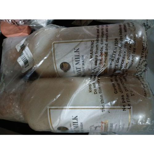 Shower Mate Goat Milk Body Wash Nourishing, 800 mL / 27.05 fl. oz. (Manuka honey)