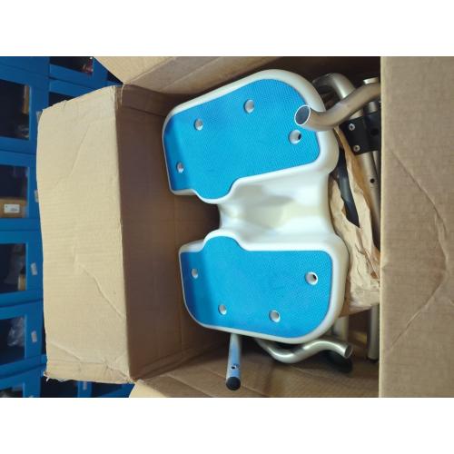 Shower Chair with Arms and Back Heavy Duty 330lbs, Shower Seat for Inside Shower Bathroom Chair with U-Shaped Cutout Seat & Cold-Proof Pads, Tools-Free Assembly