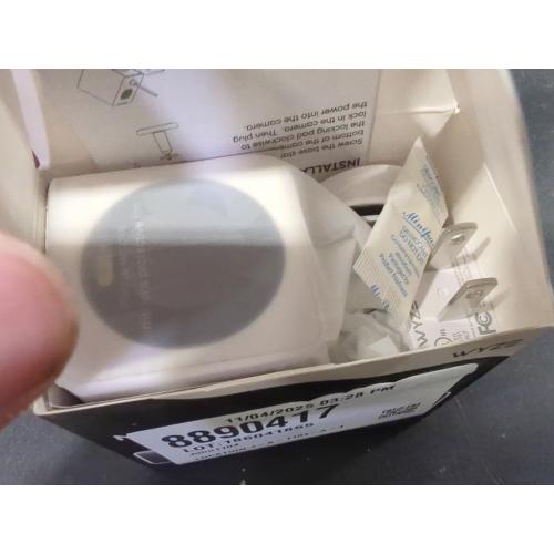 Color White Wyze Cam OG Plug-in Indoor and Outdoor Smart-Enabled Security Camera