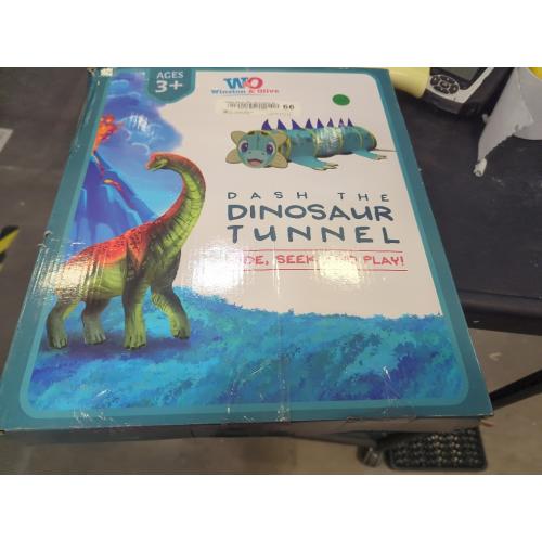 Color Blue dinosaur play tunnel